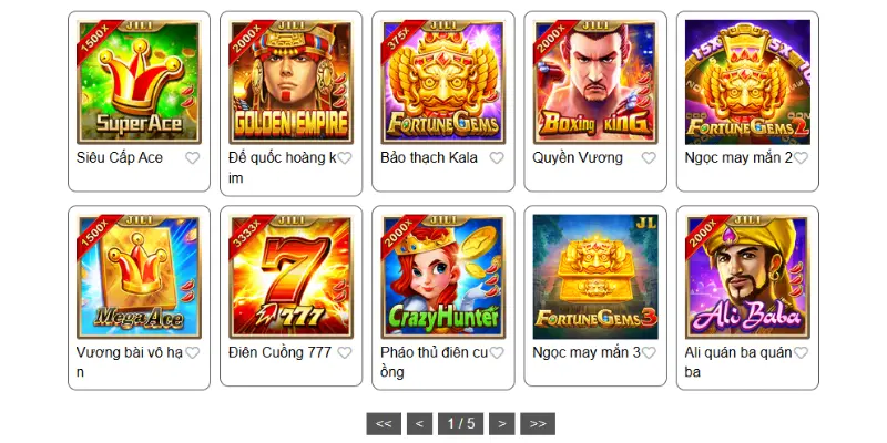 Sảnh nổ hũ siêu hấp dẫn